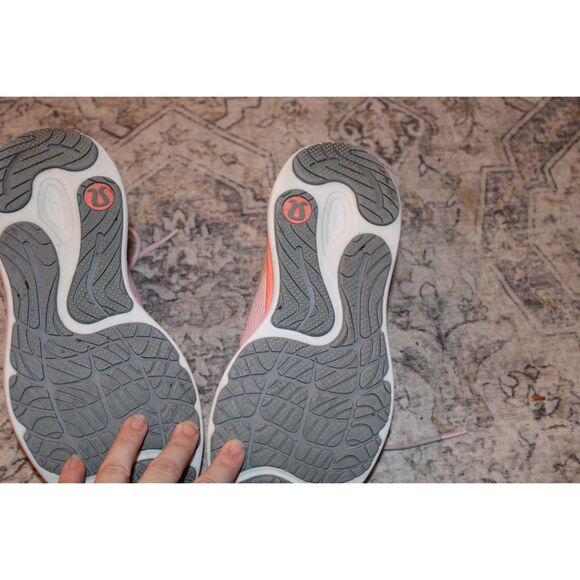 Lululemon Blissfeel Womens Running Shoe Pink Peony Sunset Alpine White size 9 - Picture 9 of 9
